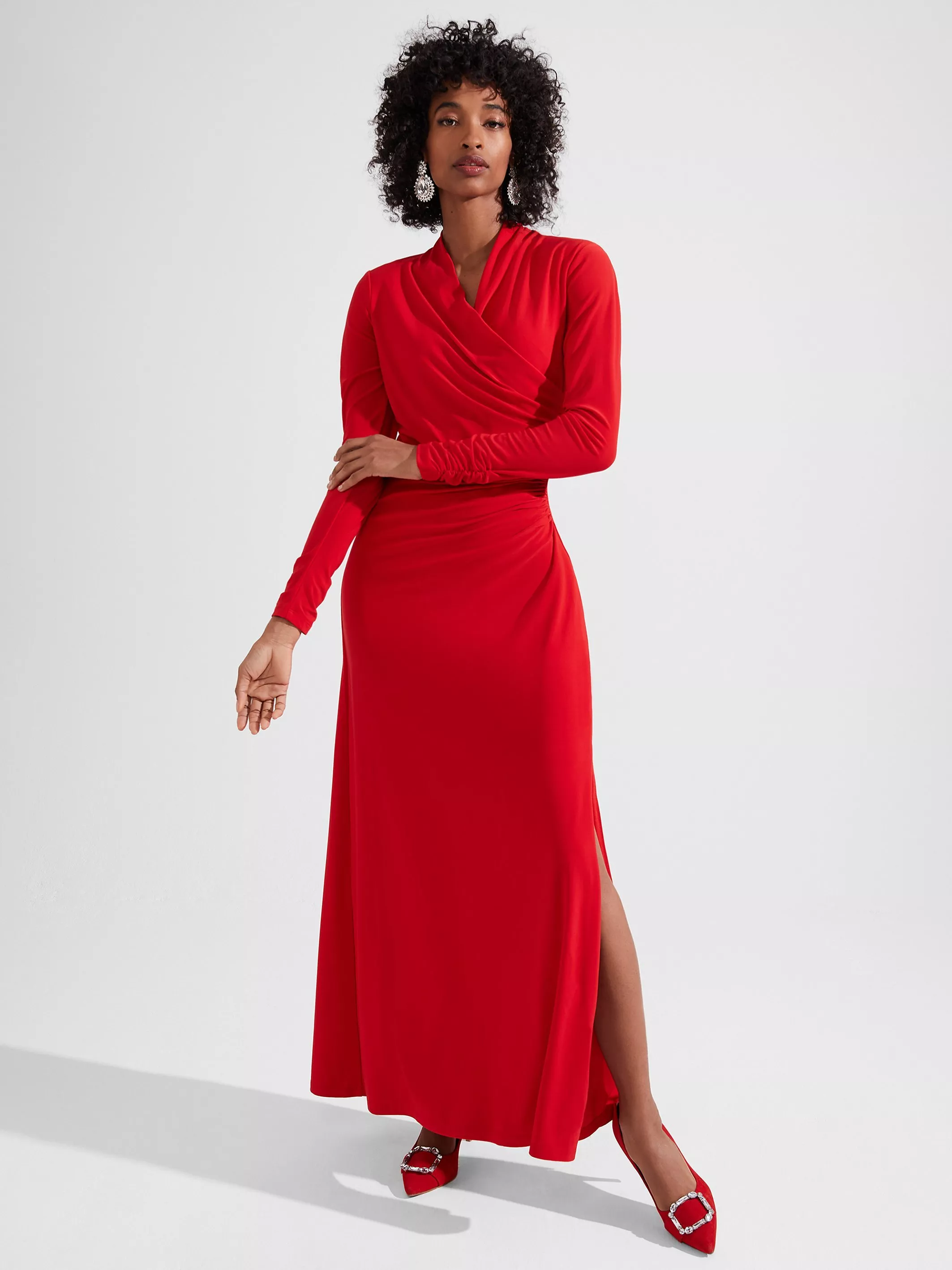 Women s Hobbs Wrap Dresses John Lewis Partners