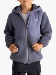 Angel & Rocket Kids' Borg Fleece, Blue