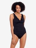 Lauren Ralph Lauren Ruffle Front Shaping Swimsuit