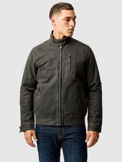 Rodd & Gunn The Jack PU Coated Cotton Harrington Jacket, Bracken