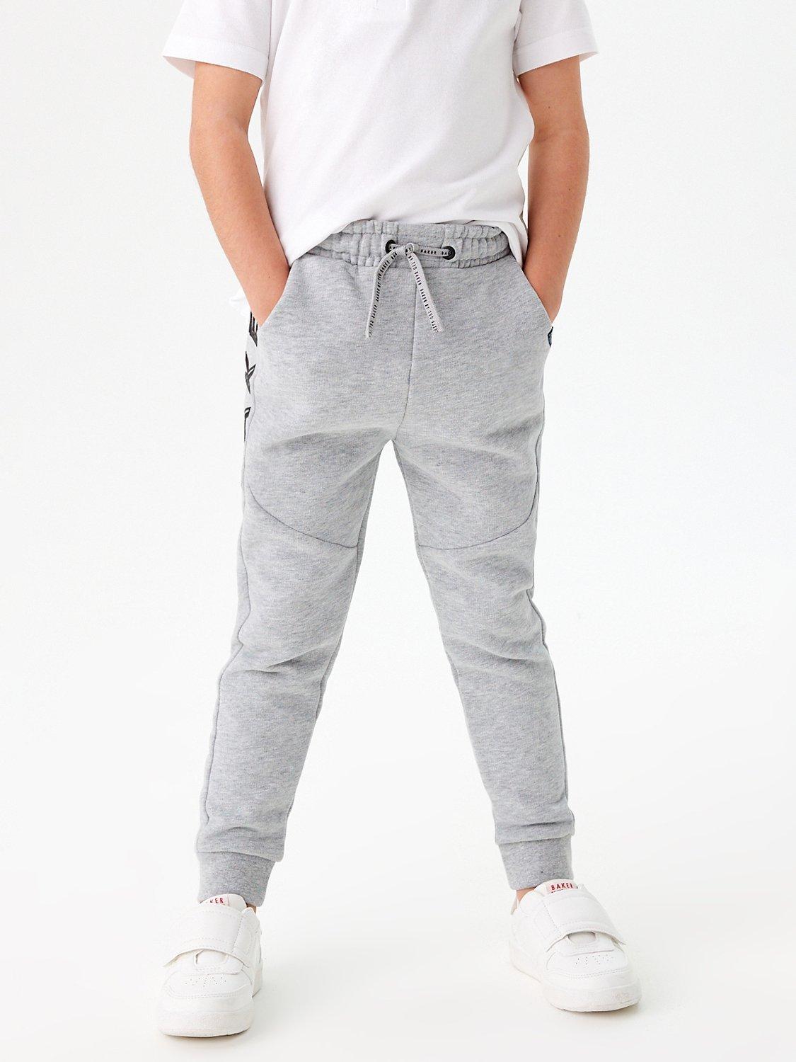 Ted Baker Kids' Logo Drawstring Joggers, Grey