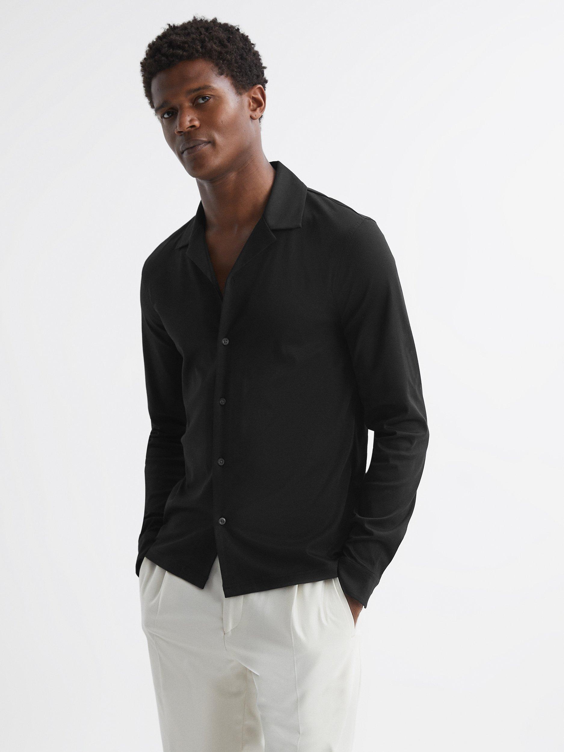 Reiss Spence Mercerised Cotton Shirt