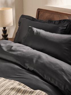 John Lewis The Ultimate Collection Luxury Egyptian Cotton Sateen 800 Thread Count Bedding - view 2, Charcoal