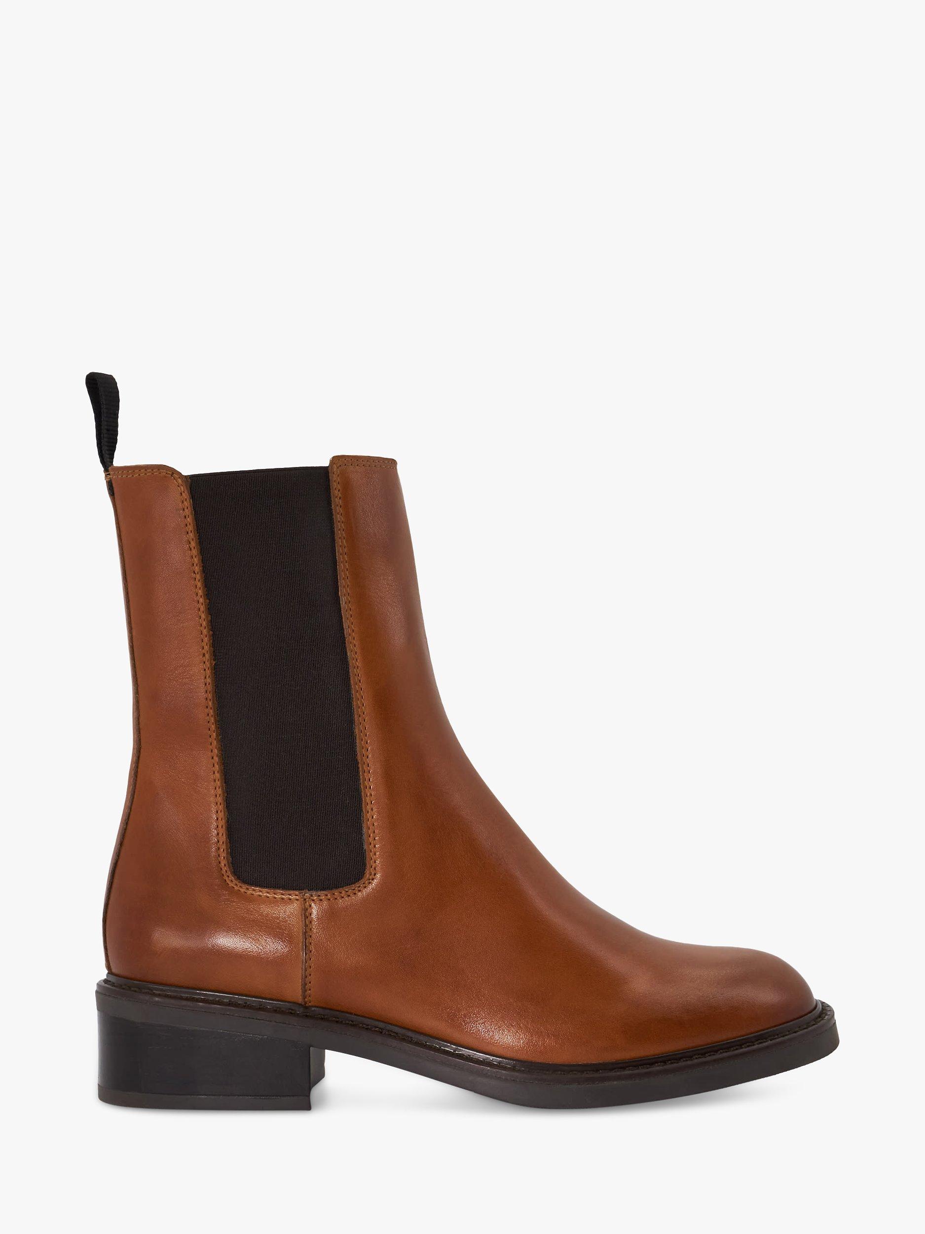 Dune tan chelsea boots on sale