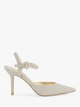 Dune London Channel Slingback Court Shoes, Gold