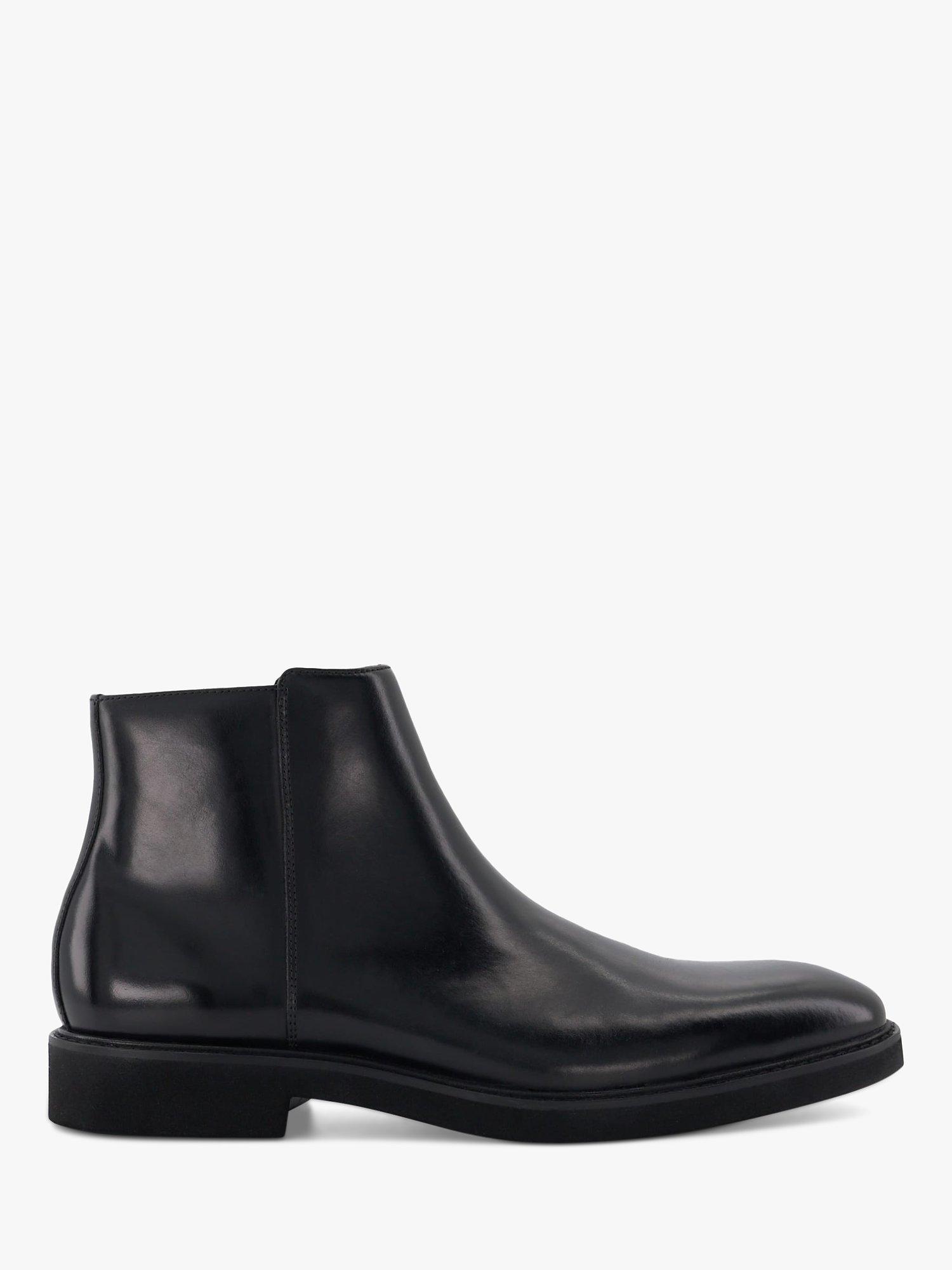 Product image 1 of 4, which shows Dune Mccoy Chunky Sole Boots, Black, 6