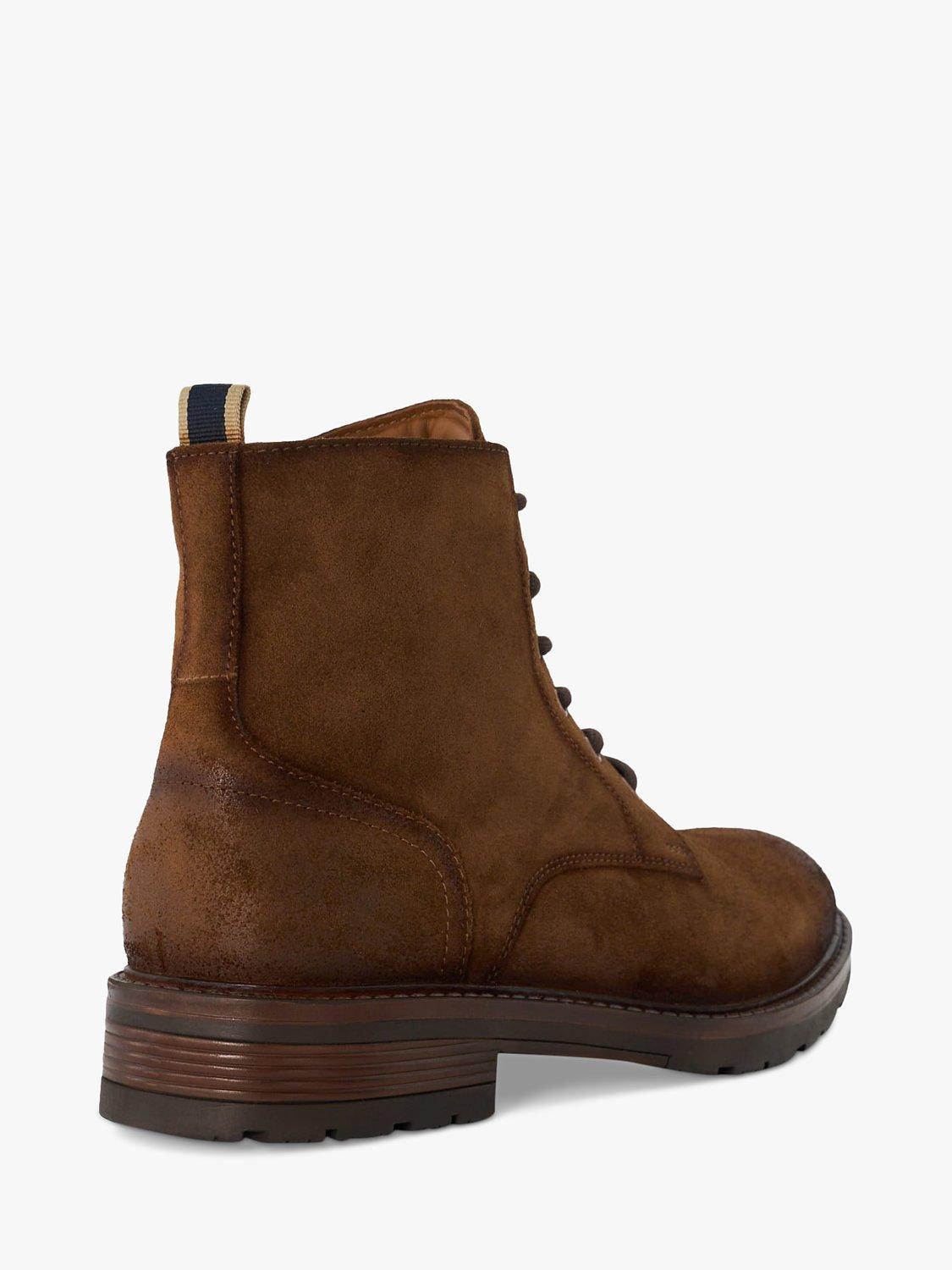 Product image 3 of 4, which shows Dune Cheshires Suede Boots, Tan, 11