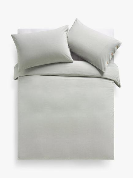John Lewis Harlton Bedding, Grey/Multi