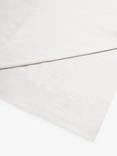 John Lewis The Ultimate Collection Luxury Linen & Mulberry Silk Flat Sheet, White