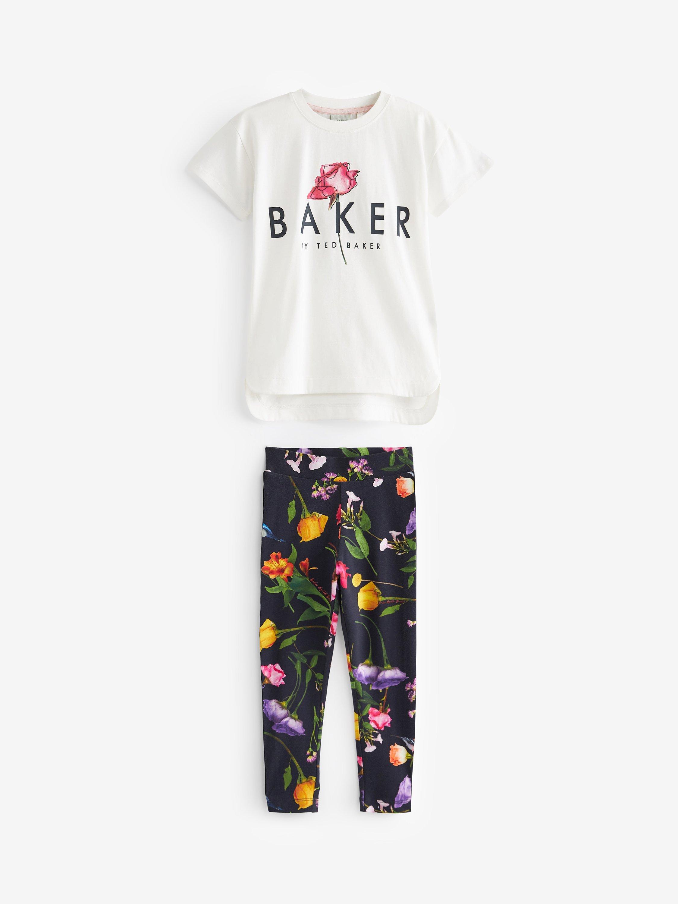 Baker by Ted Baker Kids' T-Shirt & Leggings Set, Multi