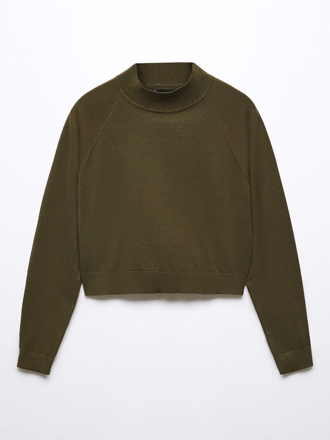 Mango Percebe Jumper, Khaki