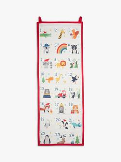 Frugi Christmas Advent Calendar, White - view 2, Calendar Scene