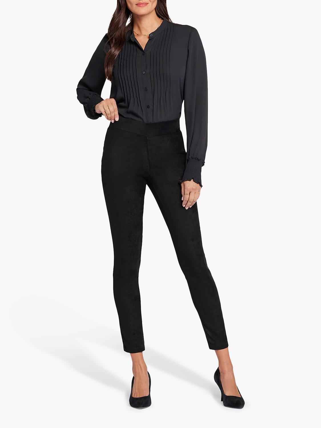 Faux suede leggings black best sale