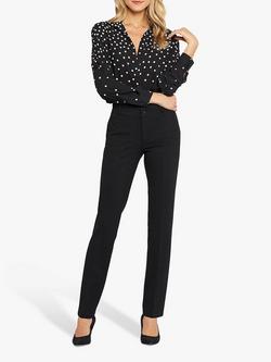 NYDJ Sculpt-Her™ Classic Straight Trousers, Black