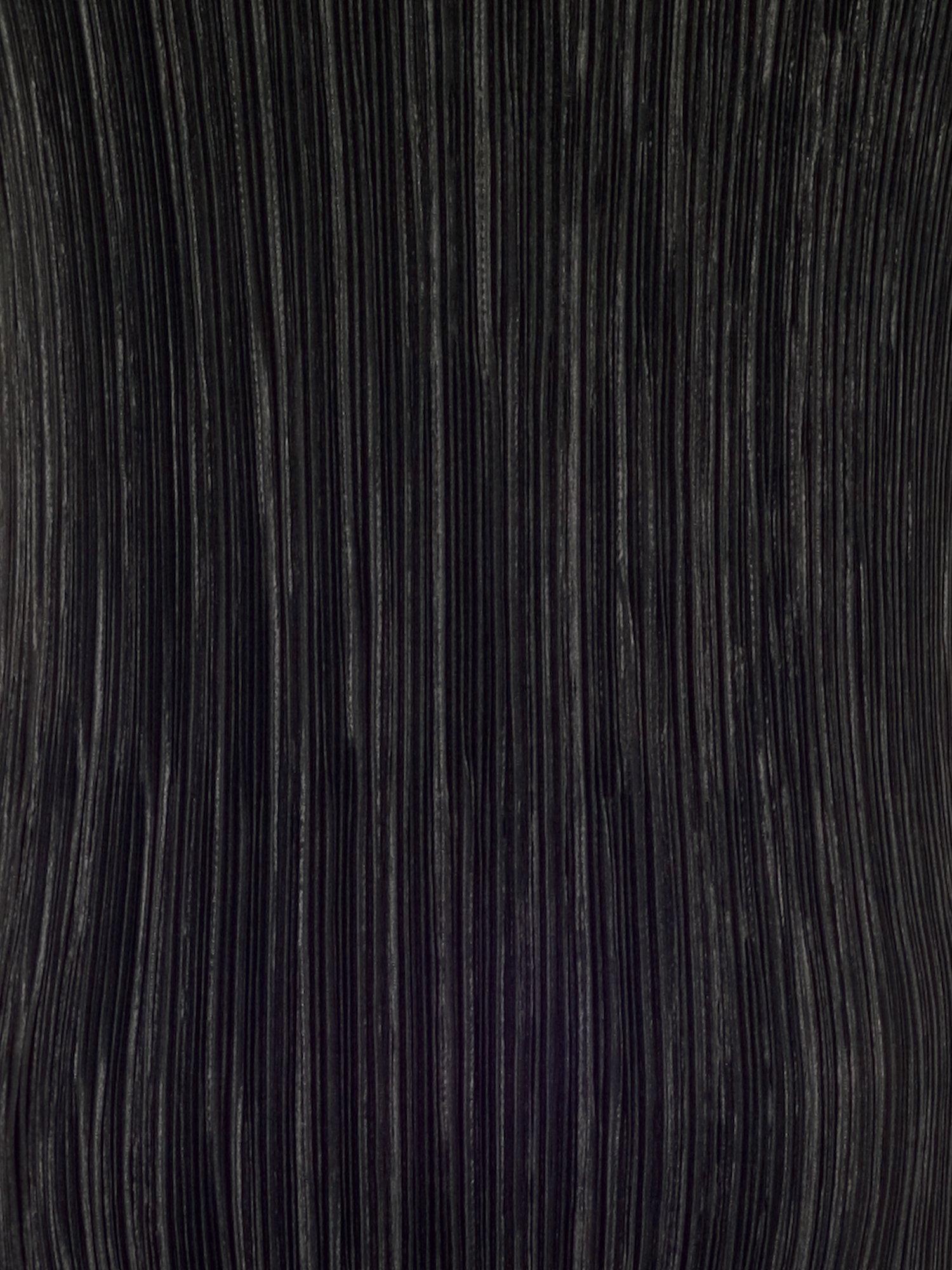 Product image 7 of 7, which shows chesca Sleeveless Plisse Pleat Dress, Black, S-M