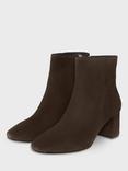 Hobbs Imogen Block Heel Suede Ankle Boots