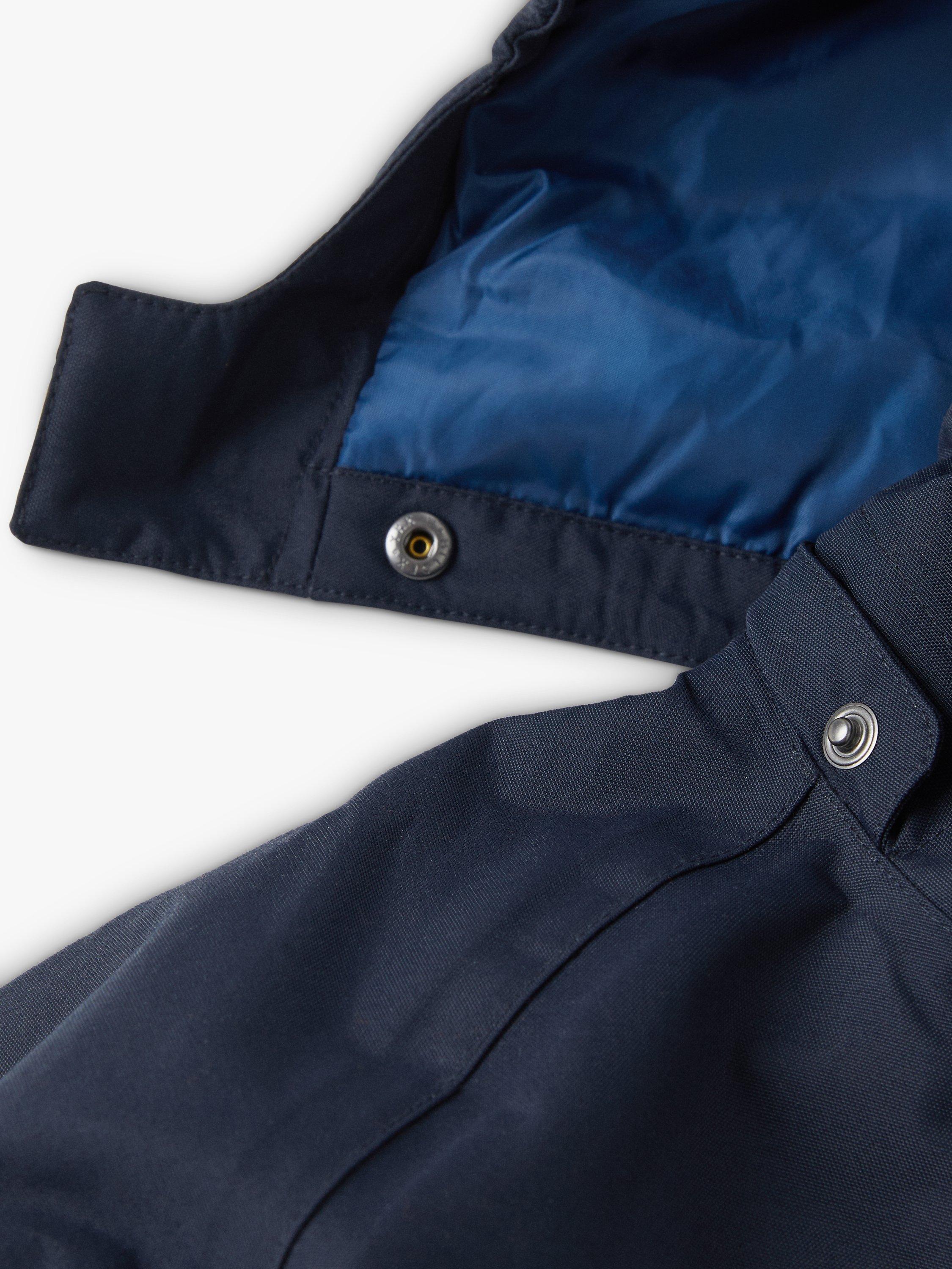 Product image 3 of 8, which shows Polarn O. Pyret Kids' Waterproof Lined Hooded Overall, Blue, 12-18 months