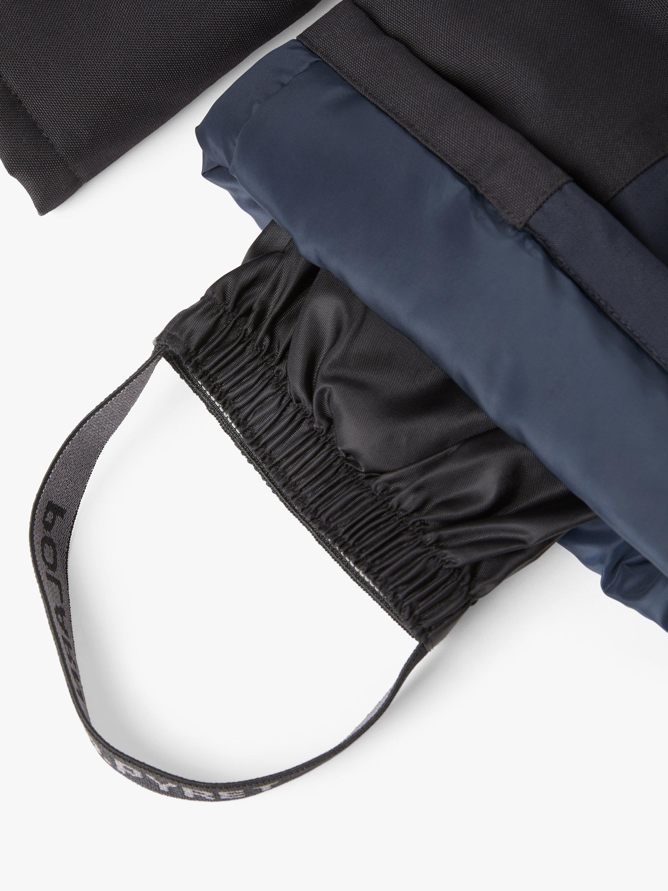 Product image 7 of 8, which shows Polarn O. Pyret Kids' Waterproof Lined Hooded Overall, Blue, 12-18 months