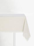 John Lewis Fringe Rectangular Cotton Linen Tablecloth