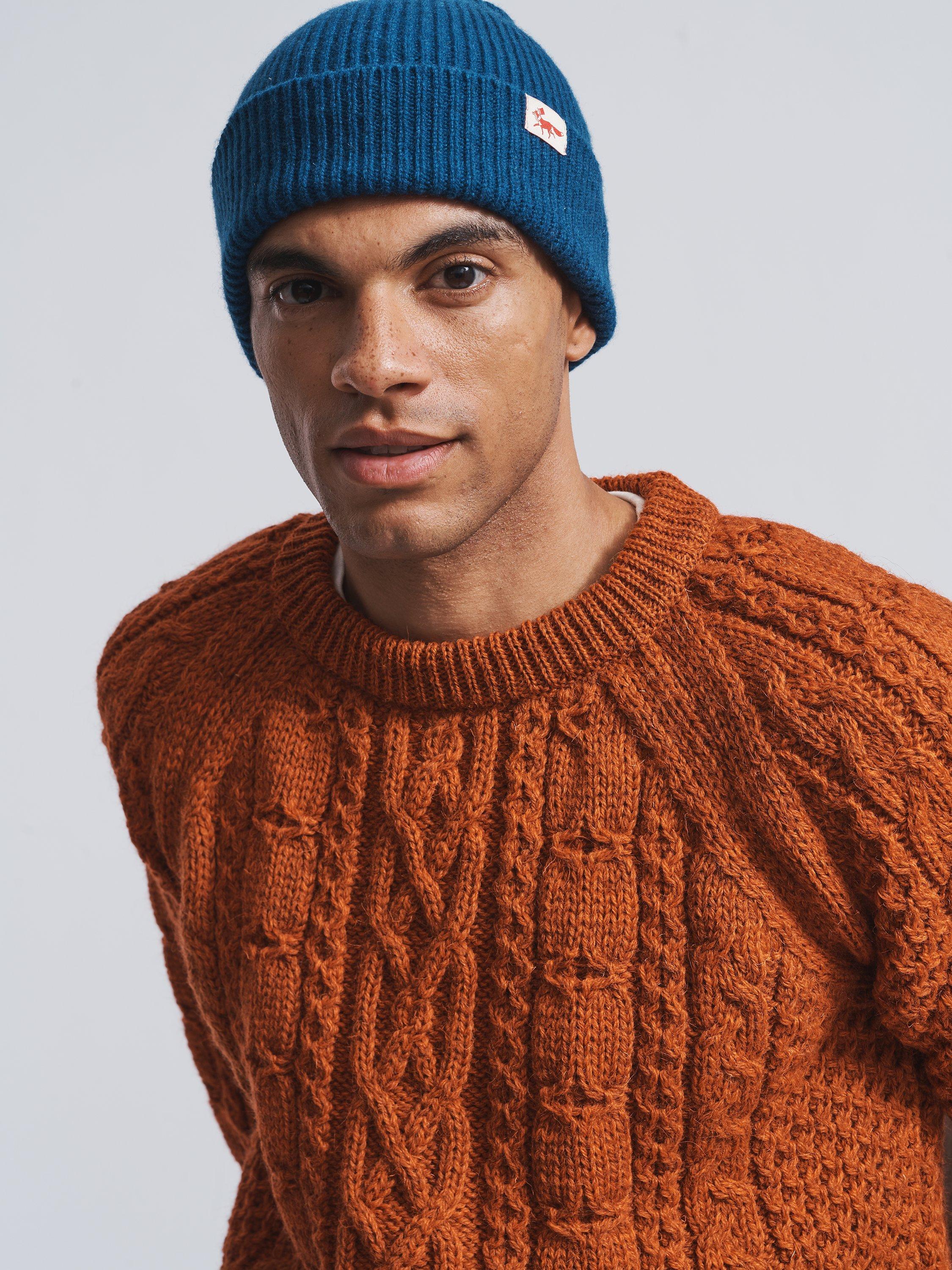 Aubin Pembridge Wool Hat, Blue, One Size