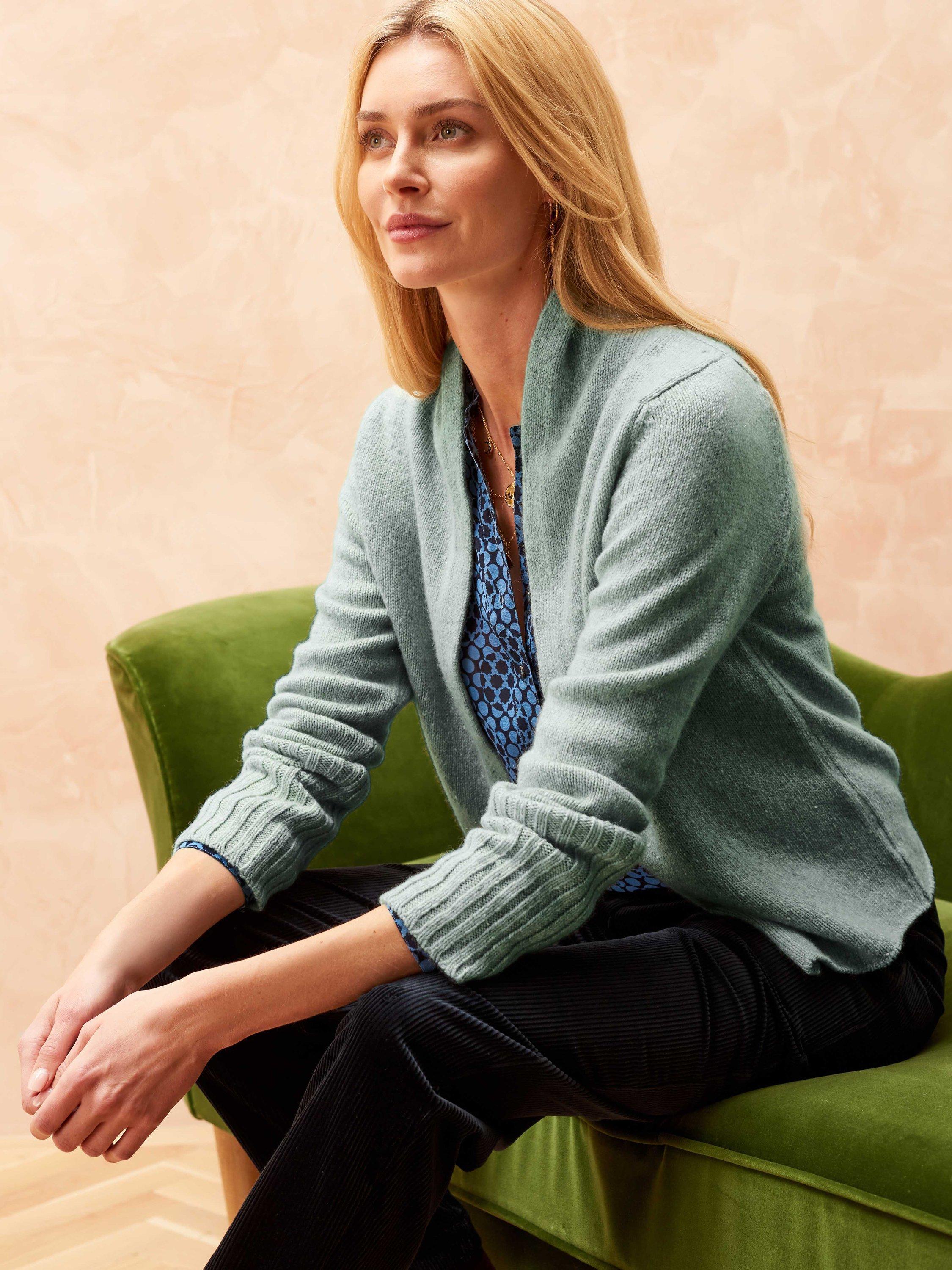 Brora Cashmere Donegal Cardigan