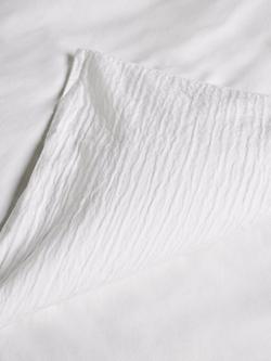 John Lewis Cairo Duvet Cover Set - view 2, White