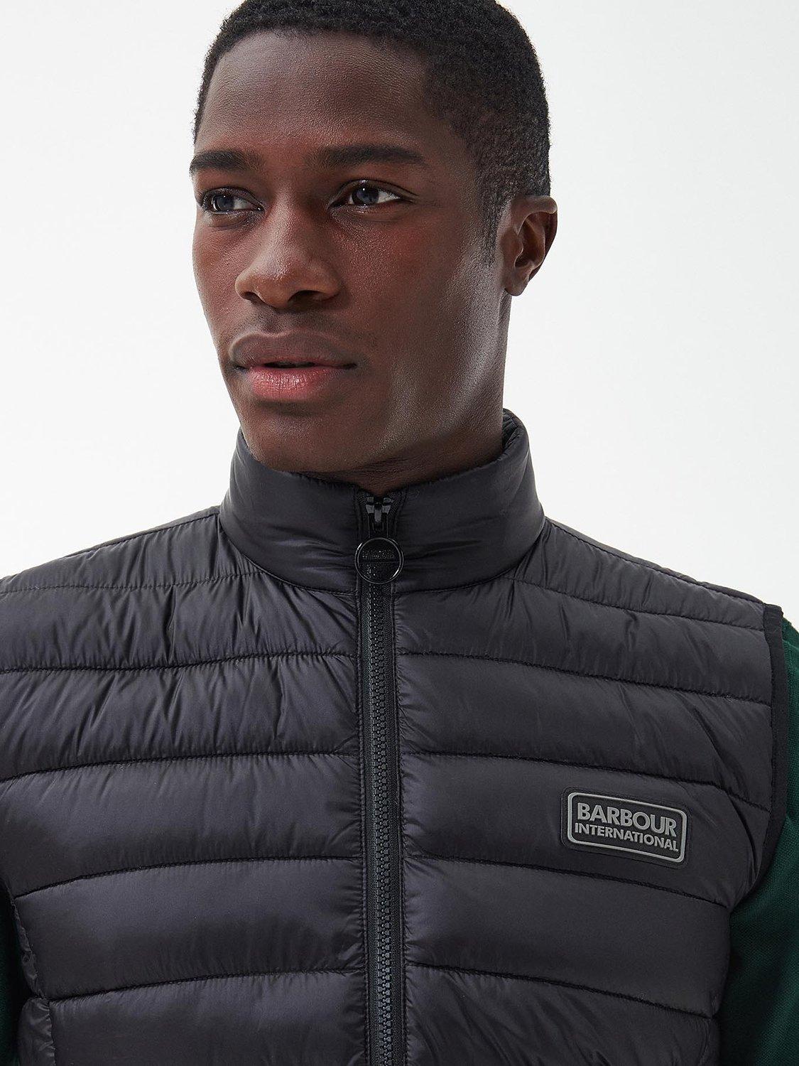 Product image 4 of 7, which shows Barbour International Tourer Reed Gilet, Black, S