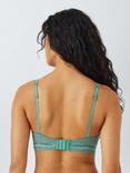 John Lewis ANYDAY Lily Lace Non-Wired Bra, Khaki