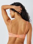 John Lewis ANYDAY Lily Lace Non-Wired Bra, Melon