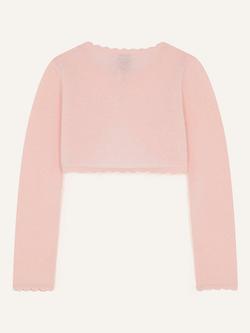 Monsoon Kids' Niamh Cardigan - view 2, Pink