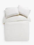 John Lewis Crisp & Fresh 325 Thread Count Anti Allergy Duvet Cover Set, Cream
