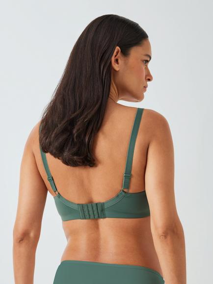 John Lewis Evelyn Maternity & Nursing Bra - view 2, Khaki Green