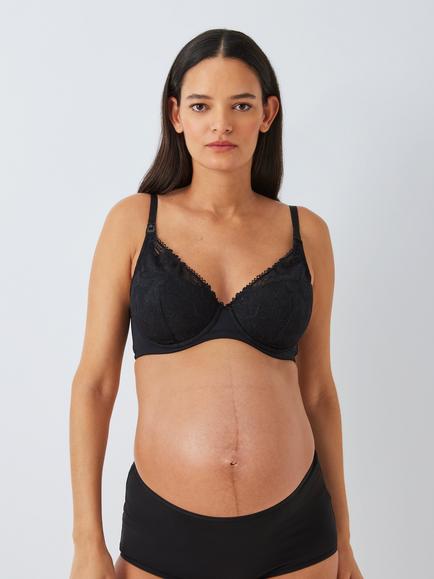 John Lewis Maeve Flexi-Wired Maternity & Nursing Bra, Black