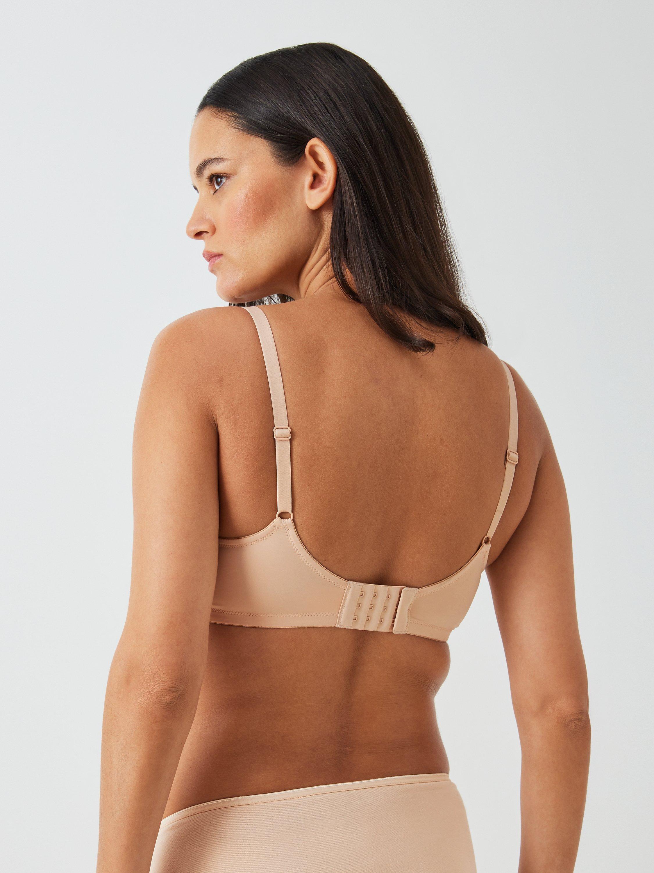 Product image 2 of 6, which shows John Lewis Maeve Flexi-Wired Maternity & Nursing Bra, Almond, 32C