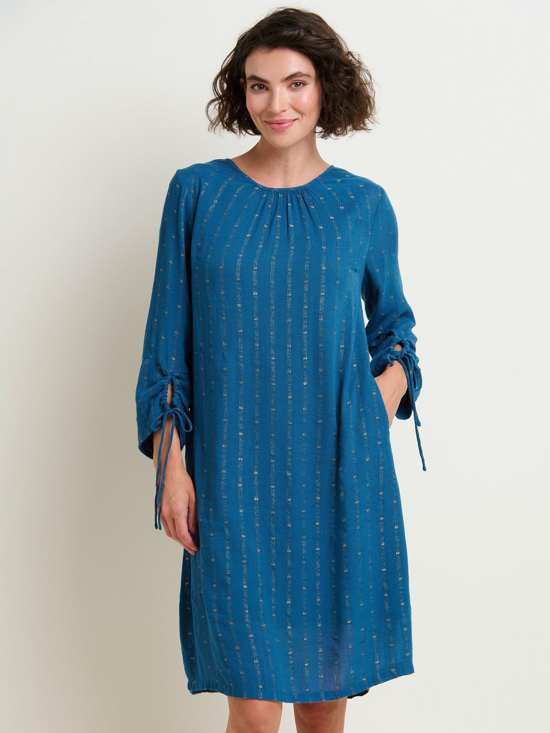 Brakeburn Ivy Tunic Dress, Blue