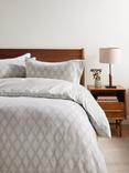 John Lewis Caye Washed Cotton Bedding, Natural
