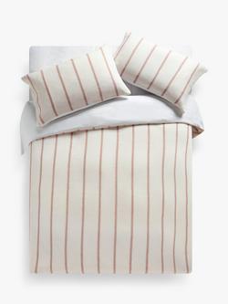 John Lewis Lanark Cotton/Linen Blend Bedding, Multi