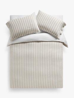 John Lewis Olney Cotton/Linen Blend Bedding, Multi