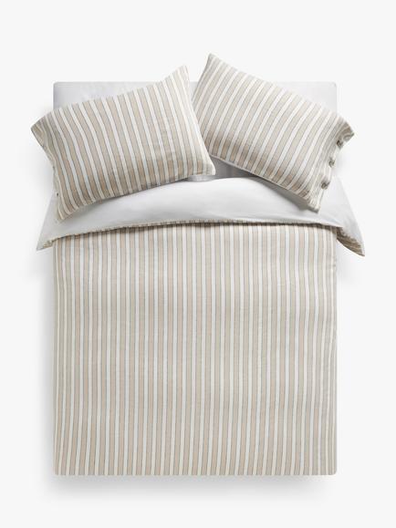 John Lewis Olney Cotton-Linen Blend Bedding, Multi, Multi