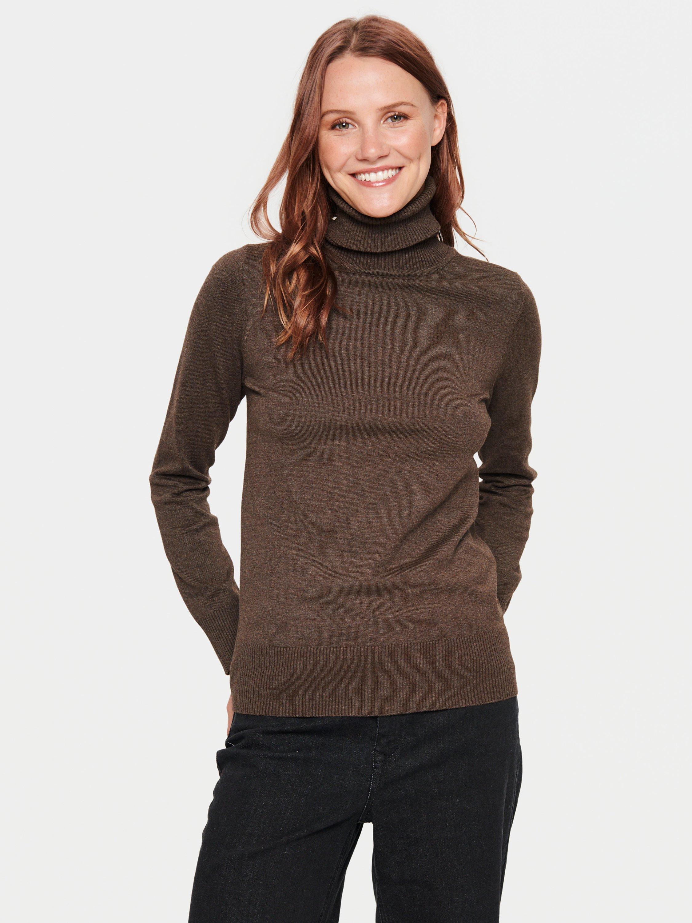 Saint Tropez Mila Roll Neck Pullover Jumper