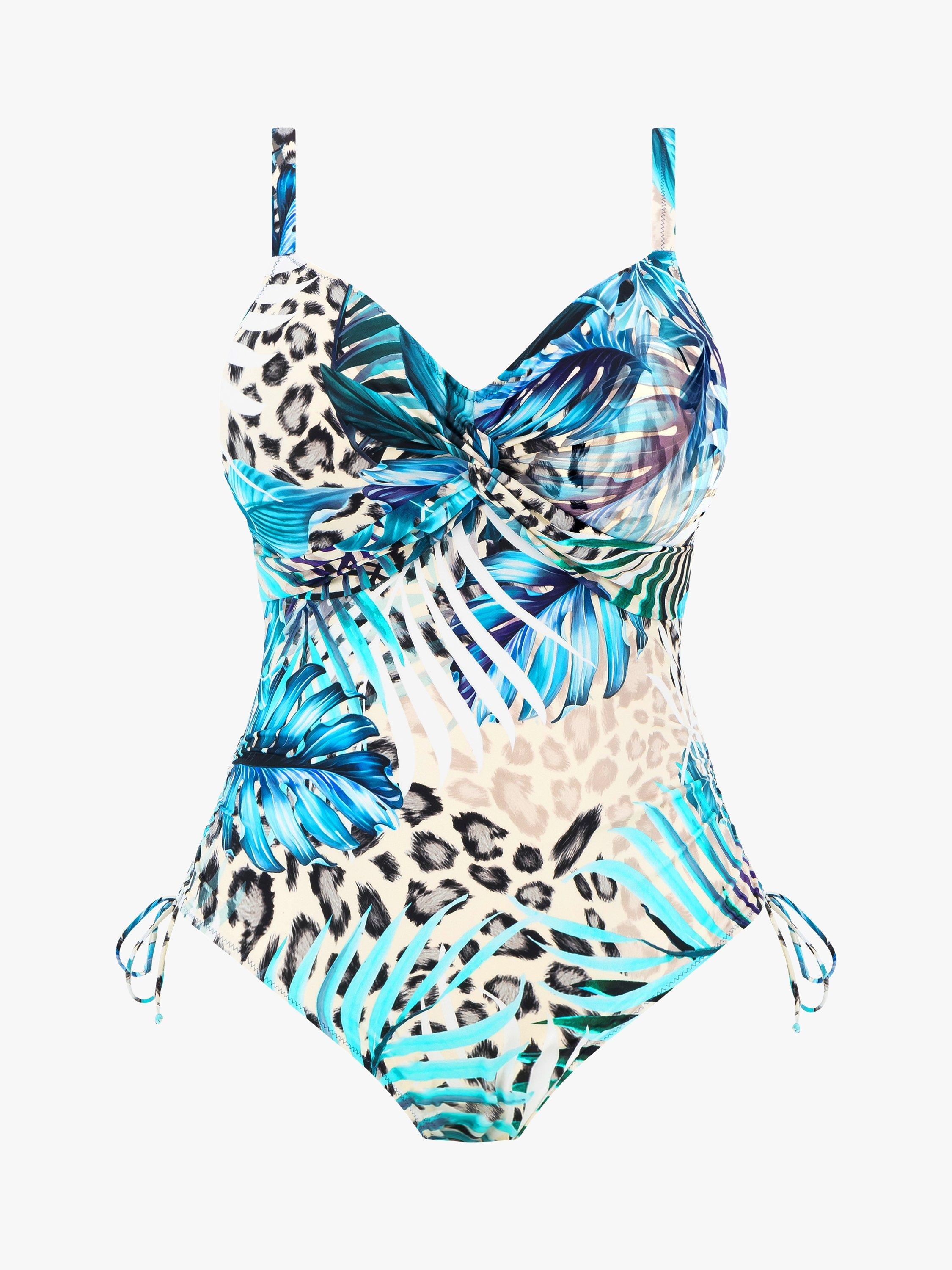 Fantasie Kabini Oasis Underwired Twist Front Swimsuit Aegean