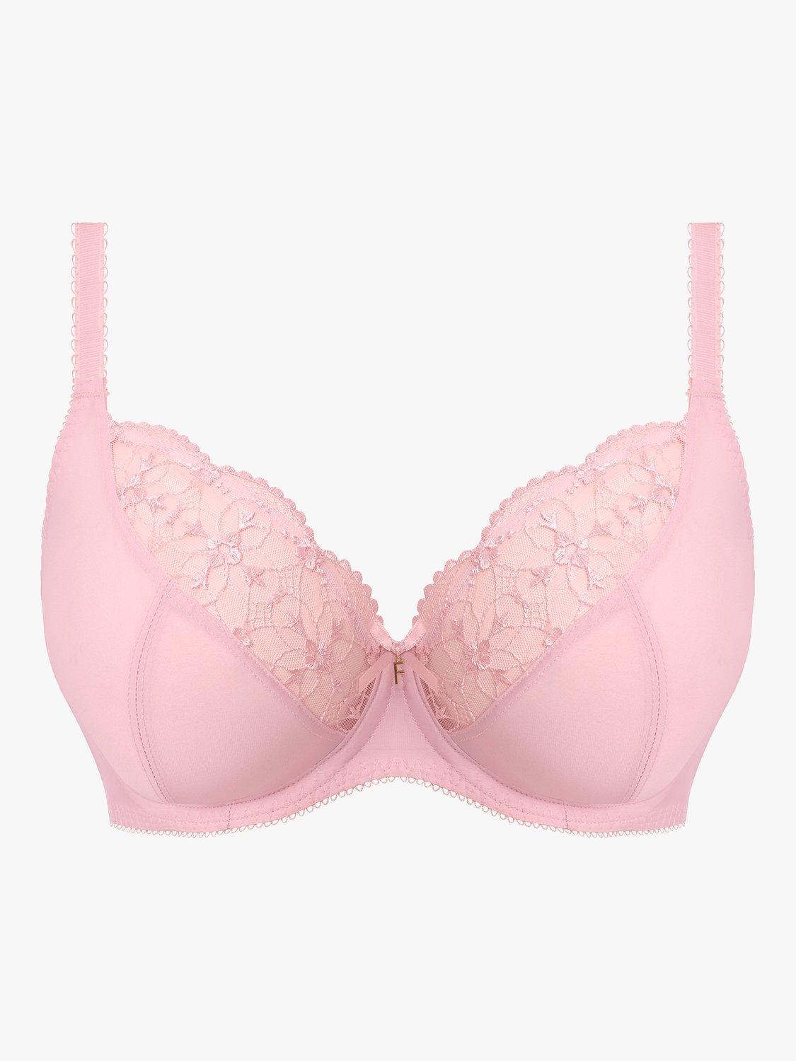 Freya Hallie Underwired Plunge Bra, Pink Champagne, 30E