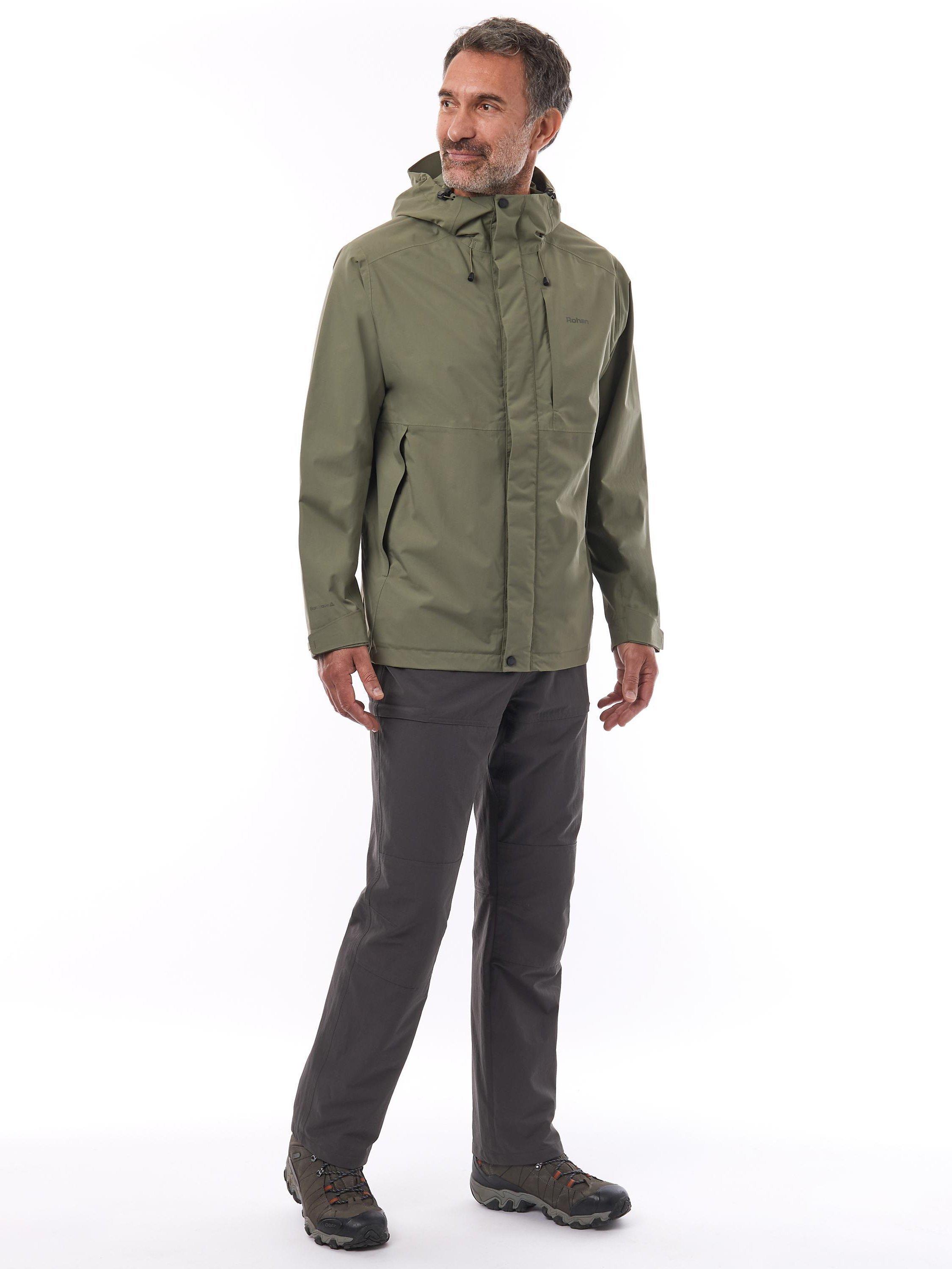 Product image 4 of 4, which shows Rohan Dry Ranger Walking Trousers, Carbon, 36R