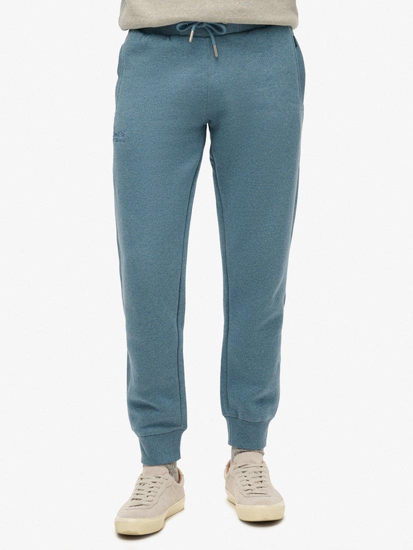 Superdry Essential Logo Joggers, Bluestone Blue Marl, S