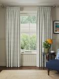 John Lewis Amara Print Pair Blackout/Thermal Lined Pencil Pleat Curtains