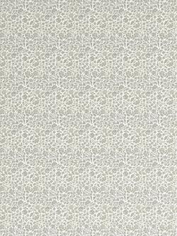 John Lewis Amara Print Pair Blackout/Thermal Lined Pencil Pleat Curtains - view 2, Sage