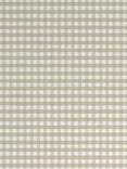 John Lewis Gingham Check Weave Pair Lined Hidden Tab Top Curtains