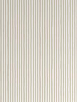 John Lewis Conwy Stripe Weave Pair Lined Hidden Tab Top Curtains - view 2, Putty