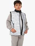 Angel & Rocket Kids' Buzz Reflective Gilet, Grey