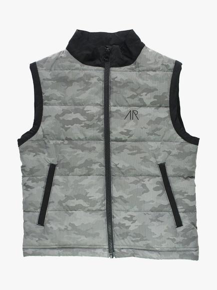 Angel & Rocket Kids' Buzz Reflective Gilet, Grey - view 2, Grey